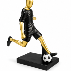 Modern Football Player Decorative Sculpture