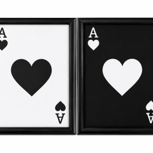 2 Piece Playing Card Wall Art